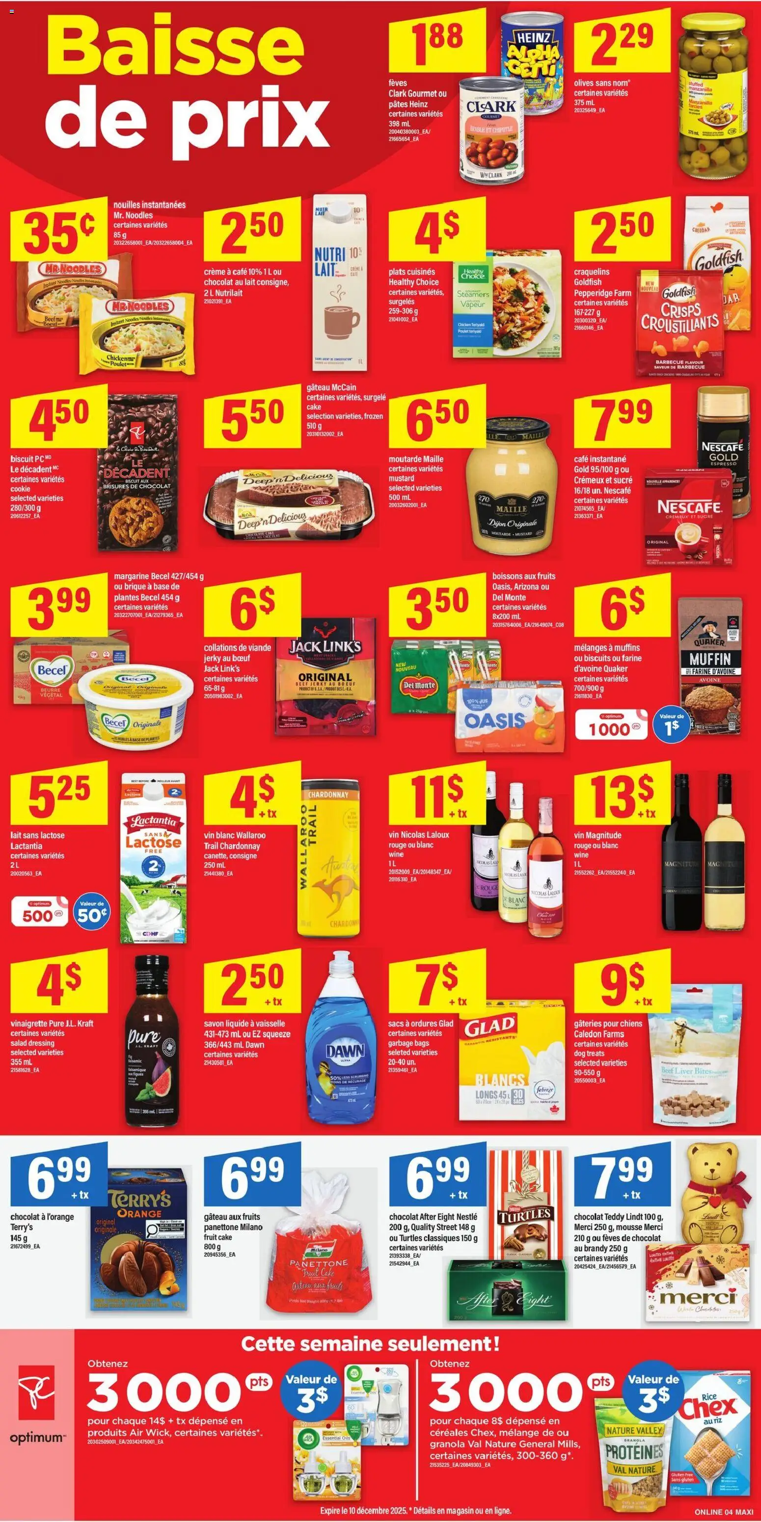 Maxi flyer valid from 04.12.2025 | Page: 10 | Products: Rice, Beef, Salad, Chicken