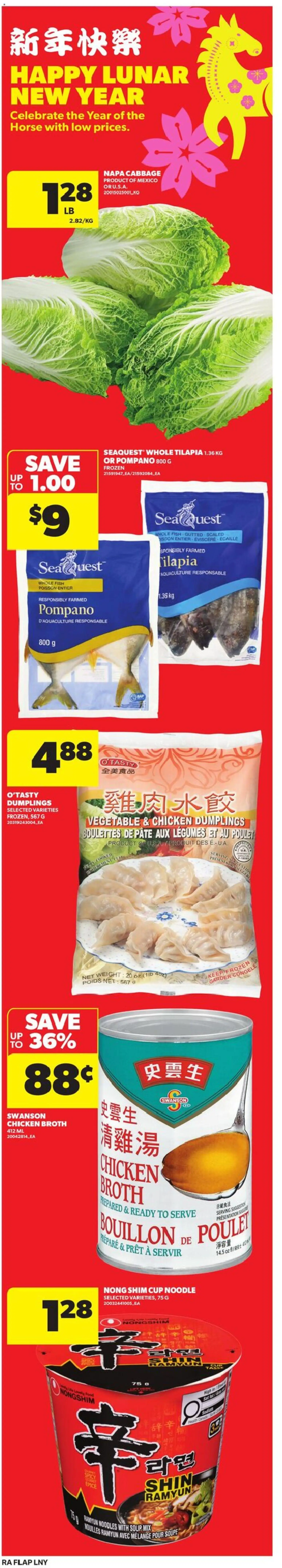 Atlantic Superstore flyer valid from 29.01.2026 | Page: 7 | Products: Noodles, Chicken