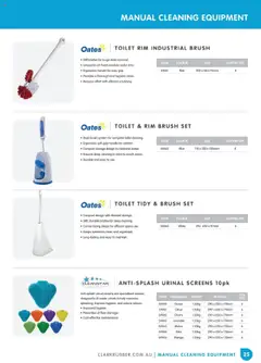 Preview of Clark Rubber Catalogue  - valid from 05.05.2025 | Page: 25 | Products: Toilet, Ergonomic, Melon, Weight