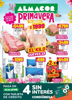 Vista previa Almacor catálogo válido desde el 23.10.2025