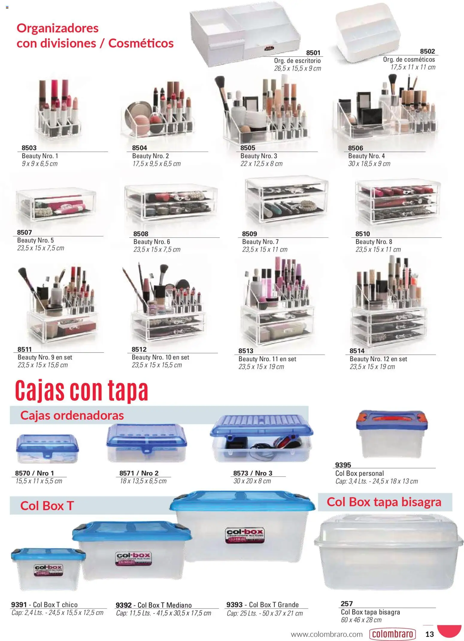 Colombraro catálogo │ válido desde el 26.01.2026 | Página: 13 | Productos: Escritorio, Bisagra