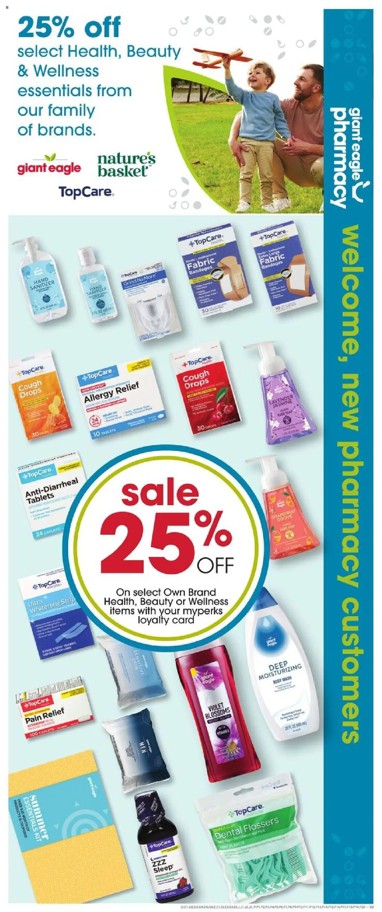 Giant Eagle Weekly Ad - valid from 21.08.2025 | Page: 7 | Products: Corn, Basket, Body Wash, Grapefruit