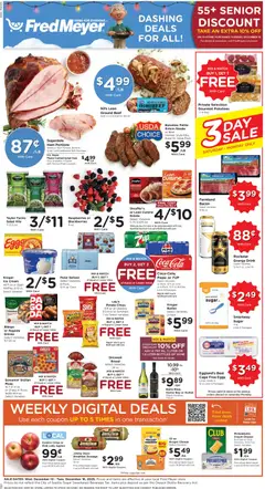 Preview of Fred Meyer weekly ads valid from 10.12.2025