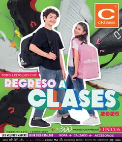 Vista previa de Cklass catálogo Especial Regreso a Clases, nuevo folleto de la tienda, válido en México a partir del 15.12.2025