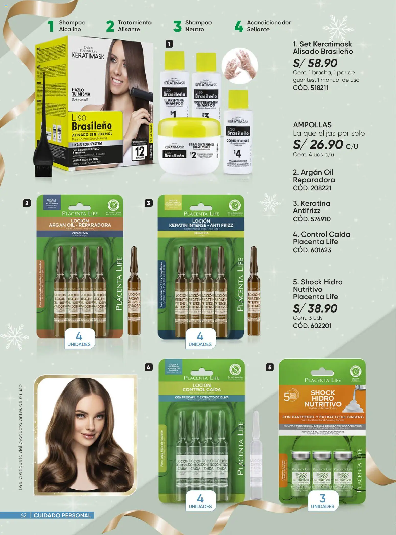 Catálogo Azzorti válido desde 03.11.2025 | Página: 62 | Productos: Shampoo, Acondicionador