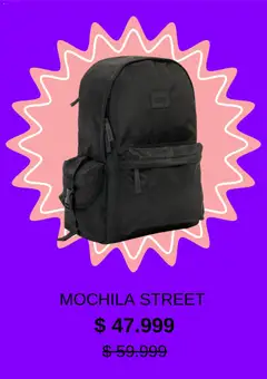 Vista previa 47 Street - Cyber Monday válido desde el 01.11.2025 | Página: 7 | Productos: Mochila