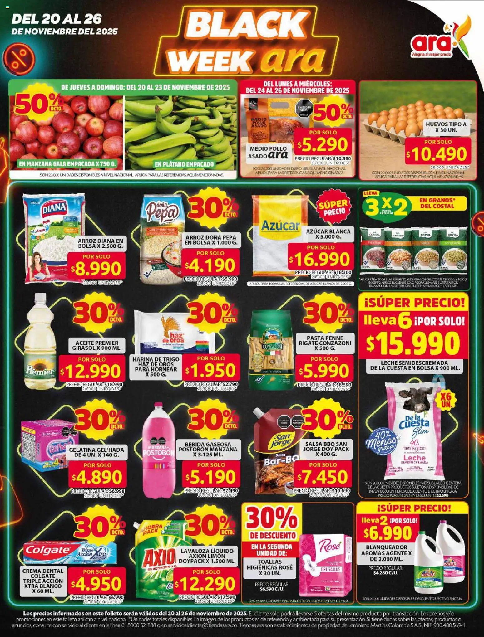 Ara revista - valida desde el 20.11.2025 | Página: 1