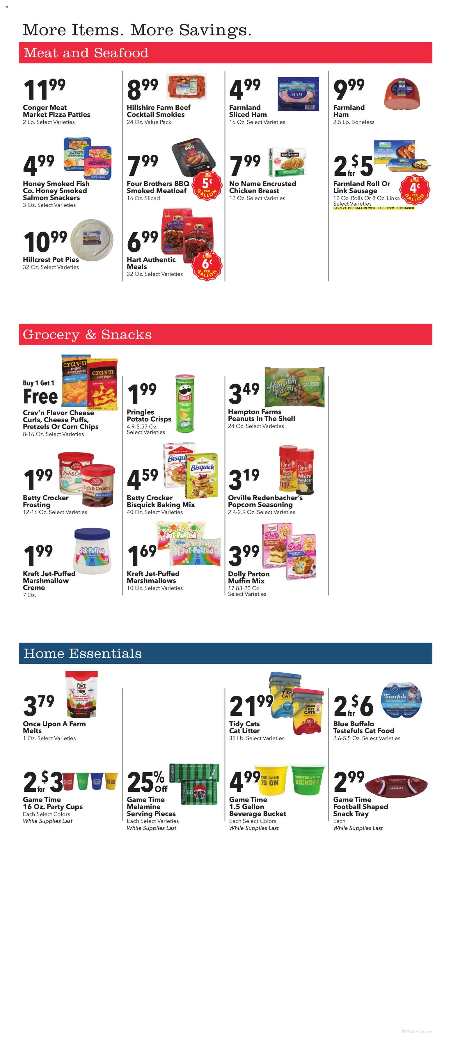 Cash Wise Weekly Ad - valid from 14.01.2026 | Page: 5 | Products: Bath, Cat Food, Pizza, Fish