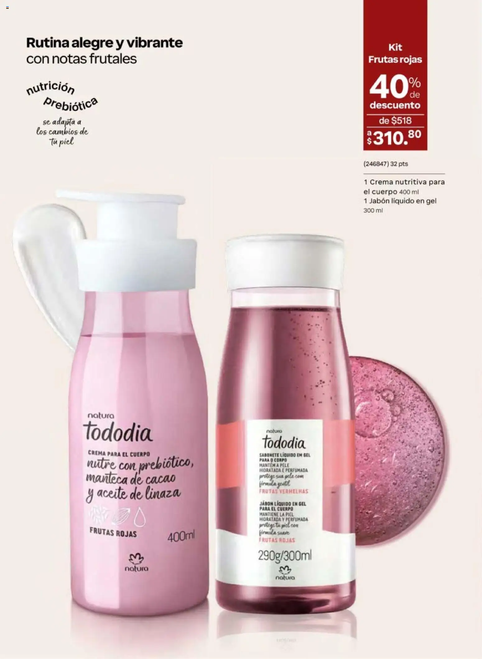 Nuevas ofertas de Natura válidas en toda la República Mexicana desde el 13.03.2026. ¡Encuentra las mejores ofertas en Natura campaña 5 2026! | Página: 100 | Productos: Jabón líquido, Crema, Cacao, Jabón