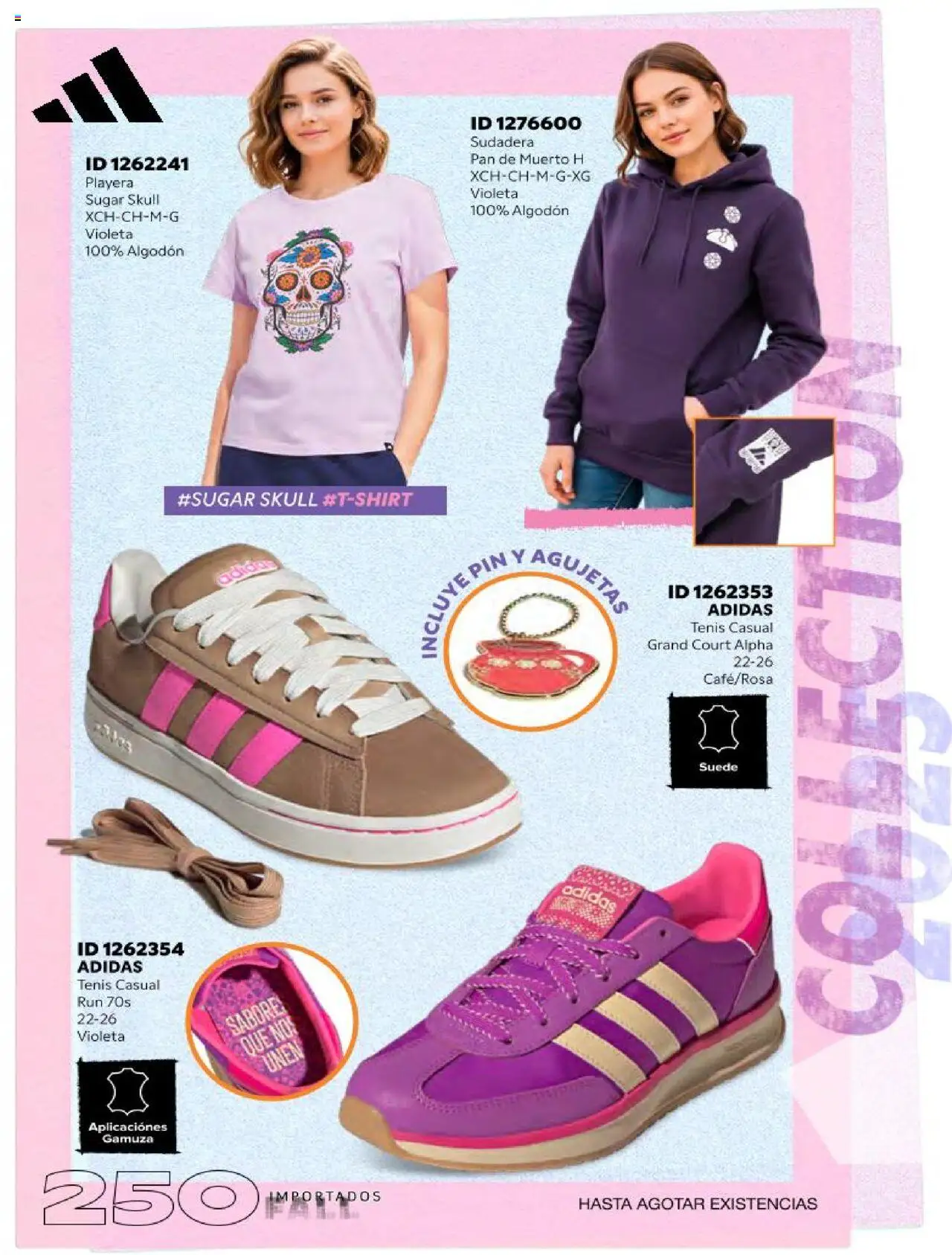 Nuevas ofertas de Price Shoes válidas en toda la República Mexicana desde el 18.10.2025. ¡Encuentra las mejores ofertas en Price Shoes catálogo Fall Importados segunda! | Página: 250 | Productos: Tenis, Pan, Gamuza, Algodón