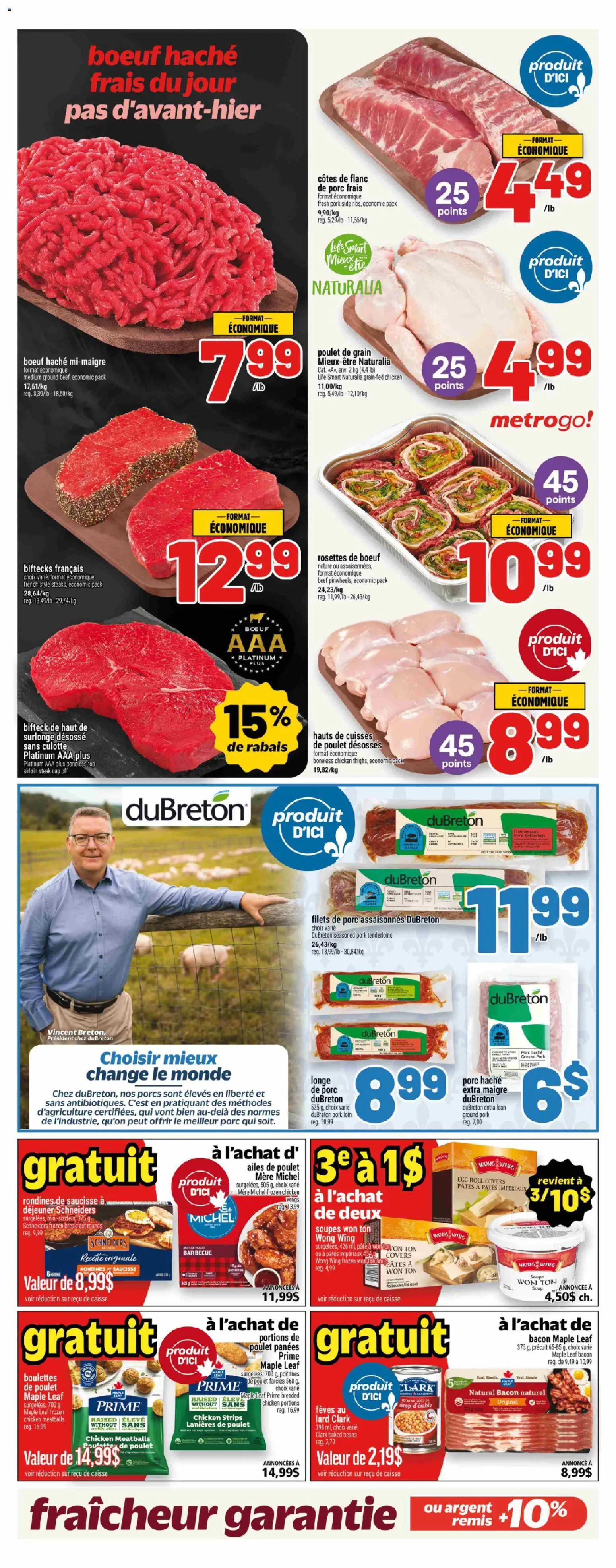 Metro flyer valid from 06.11.2025 | Page: 8 | Products: Beef, Cap, Chicken, Pork