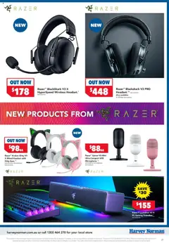 Preview of Harvey Norman  Catalogue  - valid from 10.10.2025 | Page: 21 | Products: Accessories, Pc, Headset, Usb