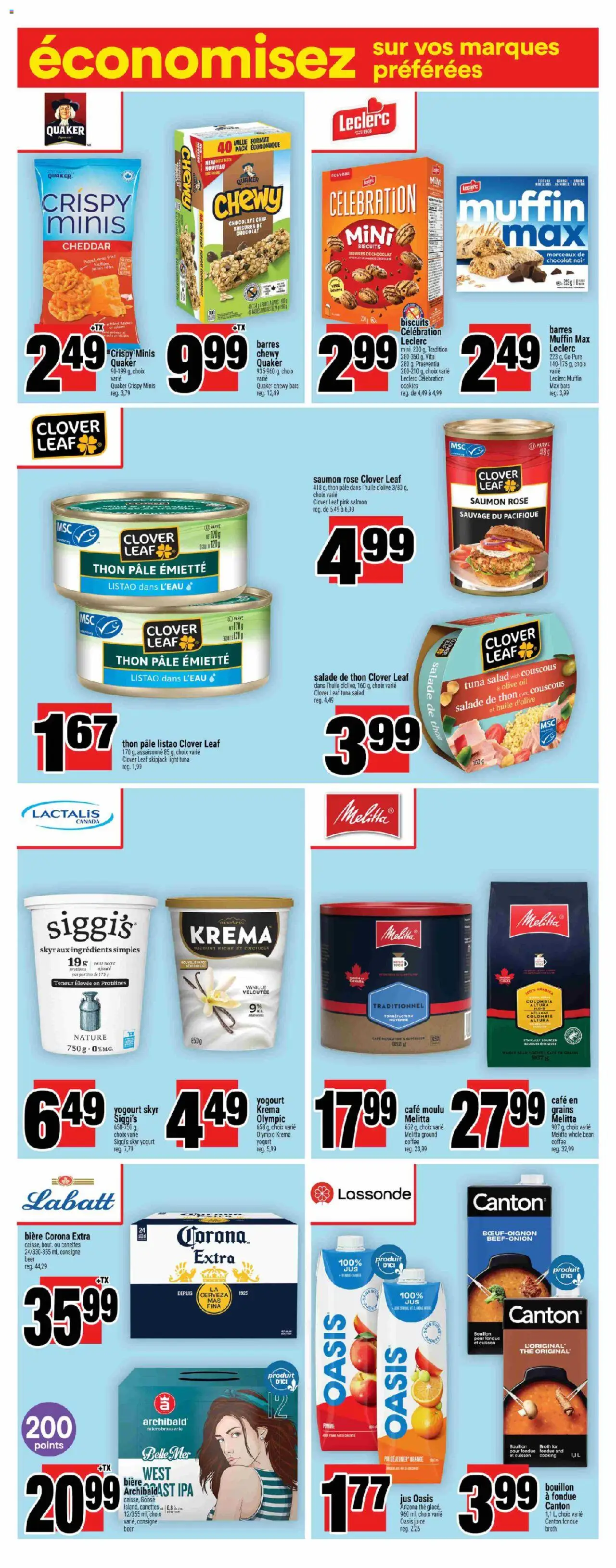 Super C flyer valid from 16.10.2025 | Page: 10 | Products: Cookies, Oil, Coffee, Chocolate