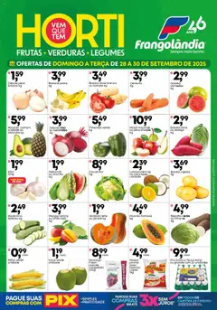 Frangolândia - Ofertas Horti - Pré-Visualização do folheto da loja Frangolândia, válido de 28.09.2025