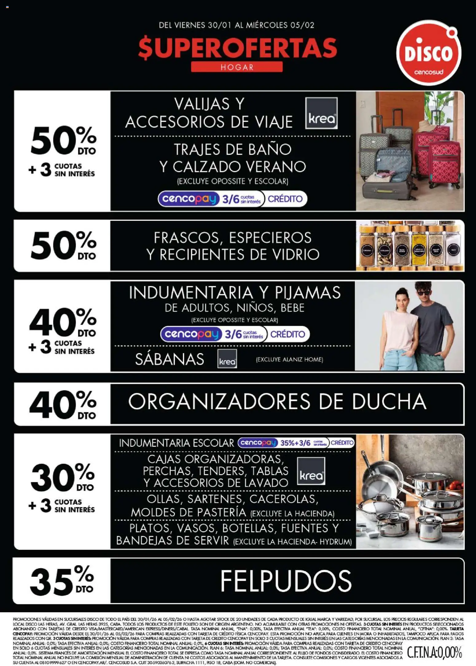 Disco - Ofertas | Electro │ válido desde el 29.01.2026 | Página: 2 | Productos: Disco, Sabanas, Baño, Ducha