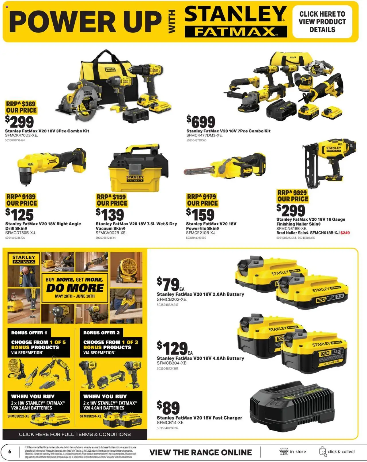 Mitre 10 catalogue - valid from 28.05.2025 | Page: 6 | Products: Battery, Charger, Batteries