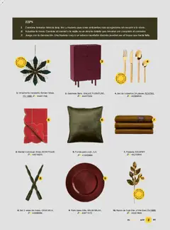 Vista previa de Palacio De Hierro catálogo, nuevo folleto de la tienda, válido en México a partir del 21.11.2025 | Página: 101 | Productos: Mantel, Mantel individual, Gabinete, Funda