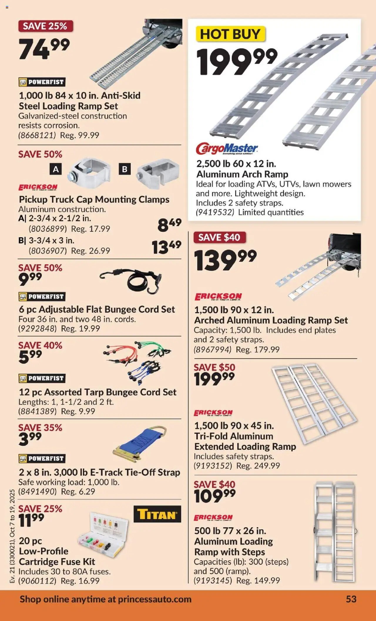 Princess Auto flyer valid from 07.10.2025 | Page: 59 | Products: Cap, PC
