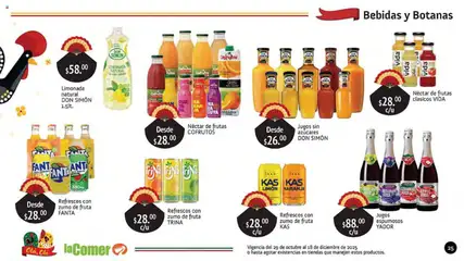 Vista previa de La Comer folleto Olá, Olé, nuevo folleto de la tienda, válido en México a partir del 29.10.2025 | Página: 25 | Productos: Azúcar, Limón
