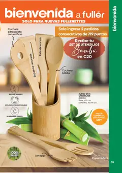 Vista previa de Fuller Revista Gana Más C18, nuevo folleto de la tienda, válido en México a partir del 10.12.2025 | Página: 39 | Productos: Pala, Cocina, Espumadera, Cuchara