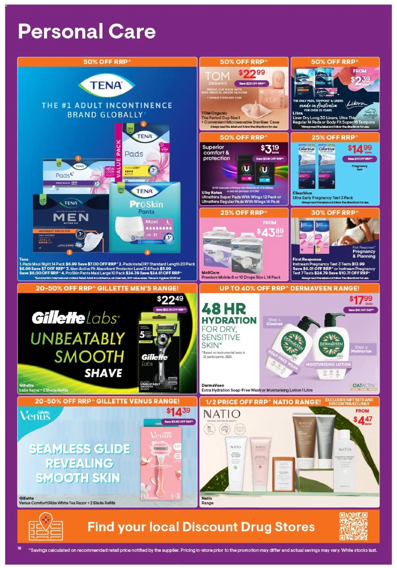 Discount Drug Stores catalogue - valid from 13.04.2026 | Page: 18 | Products: Toothpaste, Cream, Sensitive teeth, Pain relief