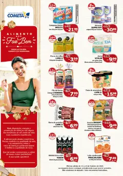 Cometa Supermercados - Ofertas Alimento Que Faz Bem - Pré-Visualização do folheto da loja Cometa Supermercados, válido de 13.10.2025 | Página: 1
