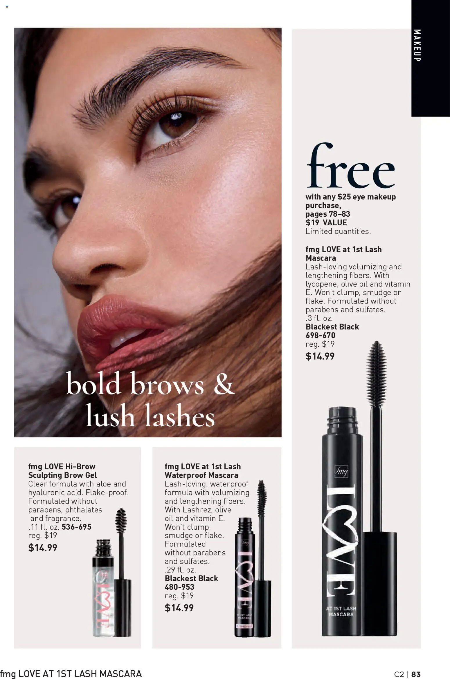 Avon Brochure - valid from 14.01.2026 | Page: 83 | Products: Vitamin, Mascara, Oil