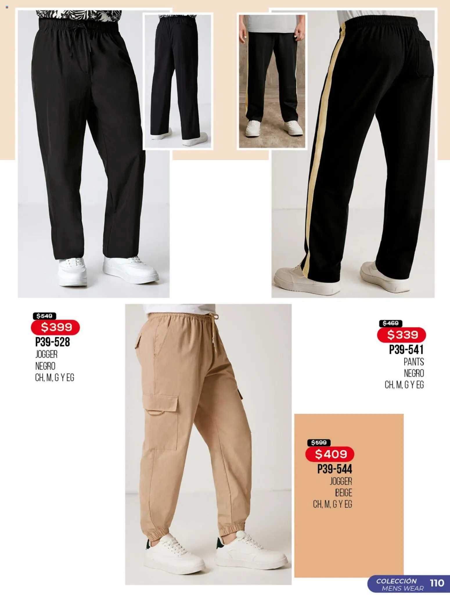 Nuevas ofertas de Cklass válidas en toda la República Mexicana desde el 30.03.2026. ¡Encuentra las mejores ofertas en Cklass catálogo Promo semanal! | Página: 111 | Productos: Pants