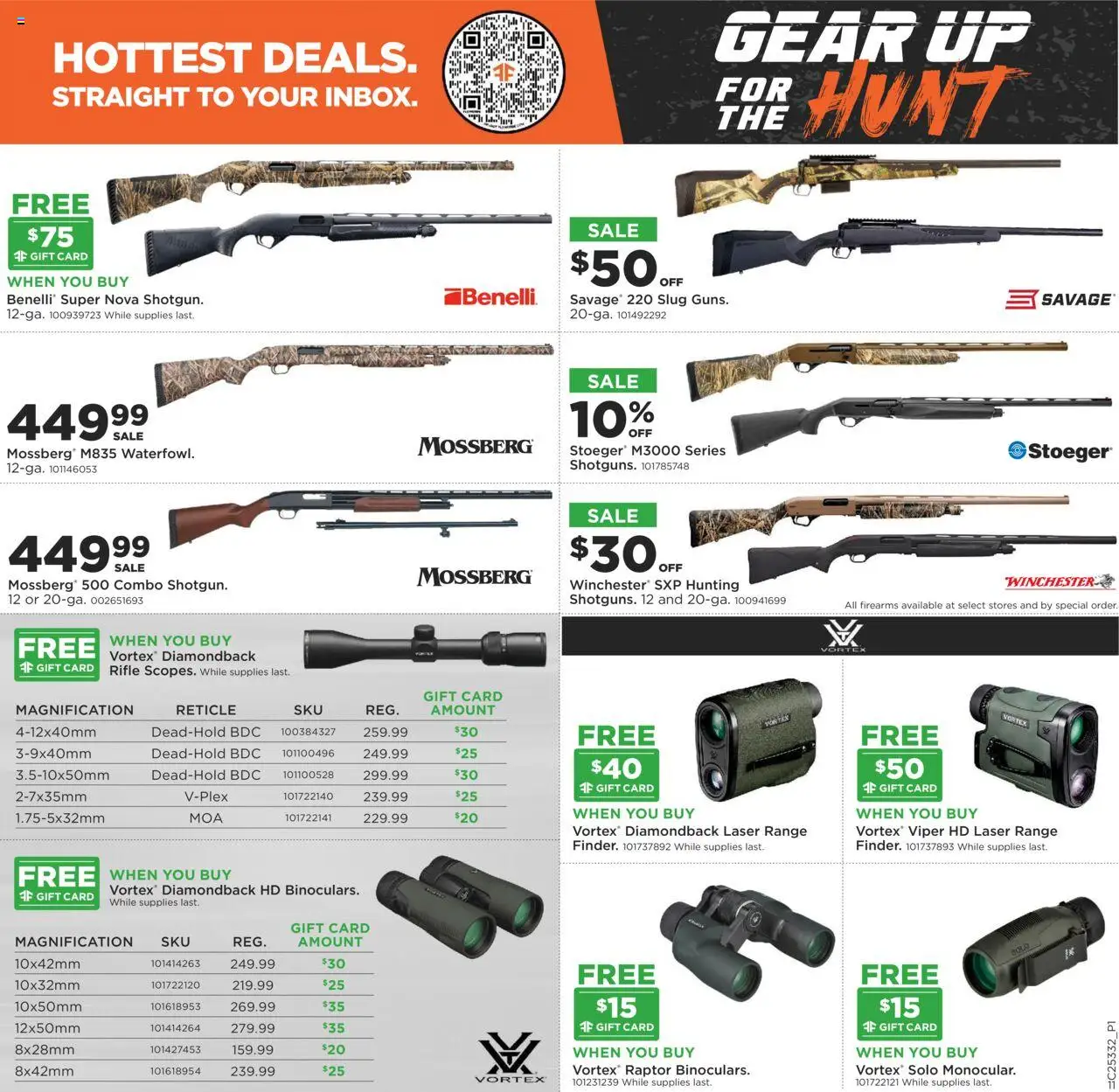Mills Fleet Farm Gear Up For the Hunt - valid from 14.08.2025 | Page: 11 | Products: Rifle