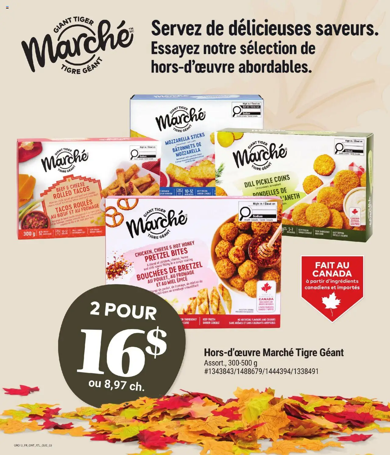 Giant Tiger flyer valid from 08.10.2025 | Page: 3 | Products: Beef, Cheese