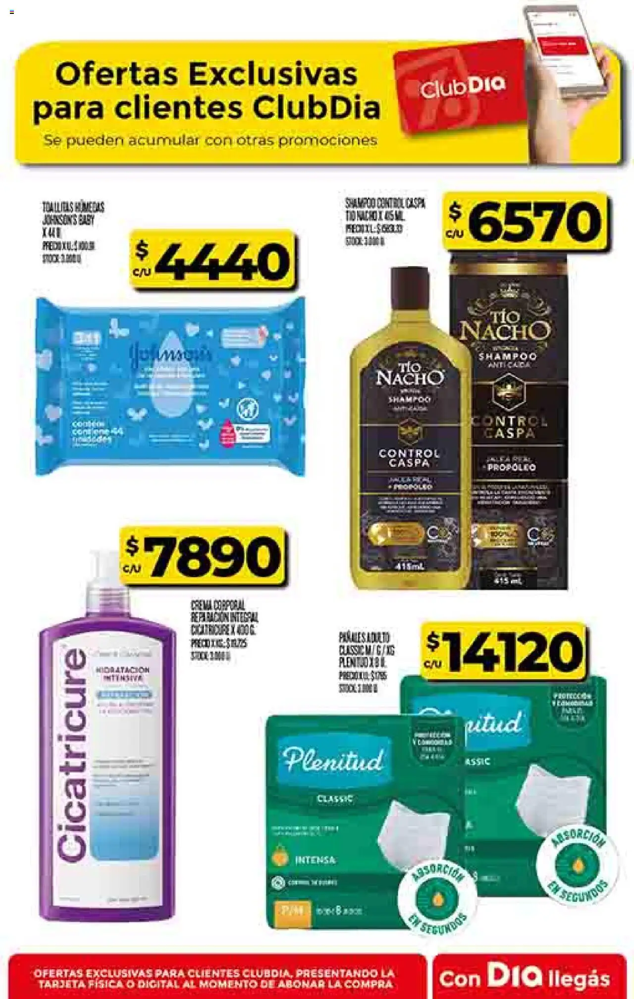Dia - Ofertas - Salta y Jujuy │ válido desde el 01.10.2025 | Página: 58 | Productos: Shampoo, Toallitas húmedas, Crema