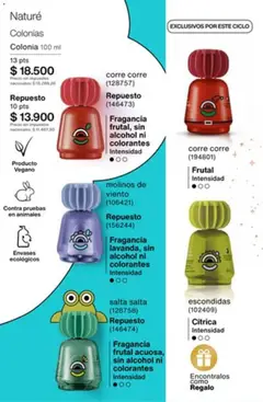 Vista previa Catálogo Natura Ciclo 16/2025 válido desde el 01.11.2025 | Página: 292 | Productos: Fragancia
