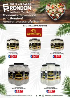 Supermercados Rondon - Ofertas Conquista - Pré-Visualização do folheto da loja Supermercados Rondon, válido de 27.11.2025