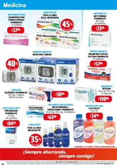 Nuevas ofertas de Farmacia Guadalajara válidas en toda la República Mexicana desde el 15.09.2025. ¡Encuentra las mejores ofertas en Farmacia Guadalajara - Catálogo! | Página: 14 | Productos: Monitor, Caja, Tableta, Sobre