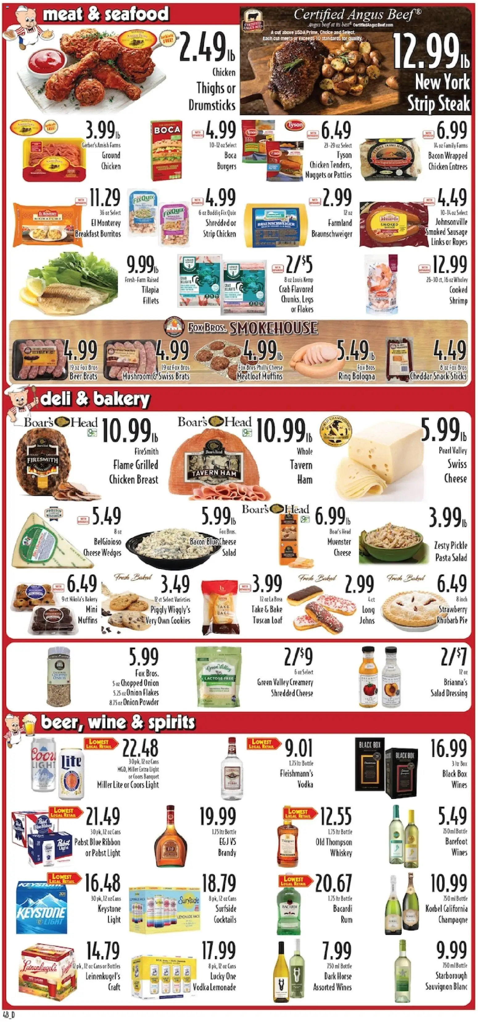 Piggly Wiggly Weekly Ad - valid from 14.01.2026 | Page: 6 | Products: Box, Powder, Wine, Flakes
