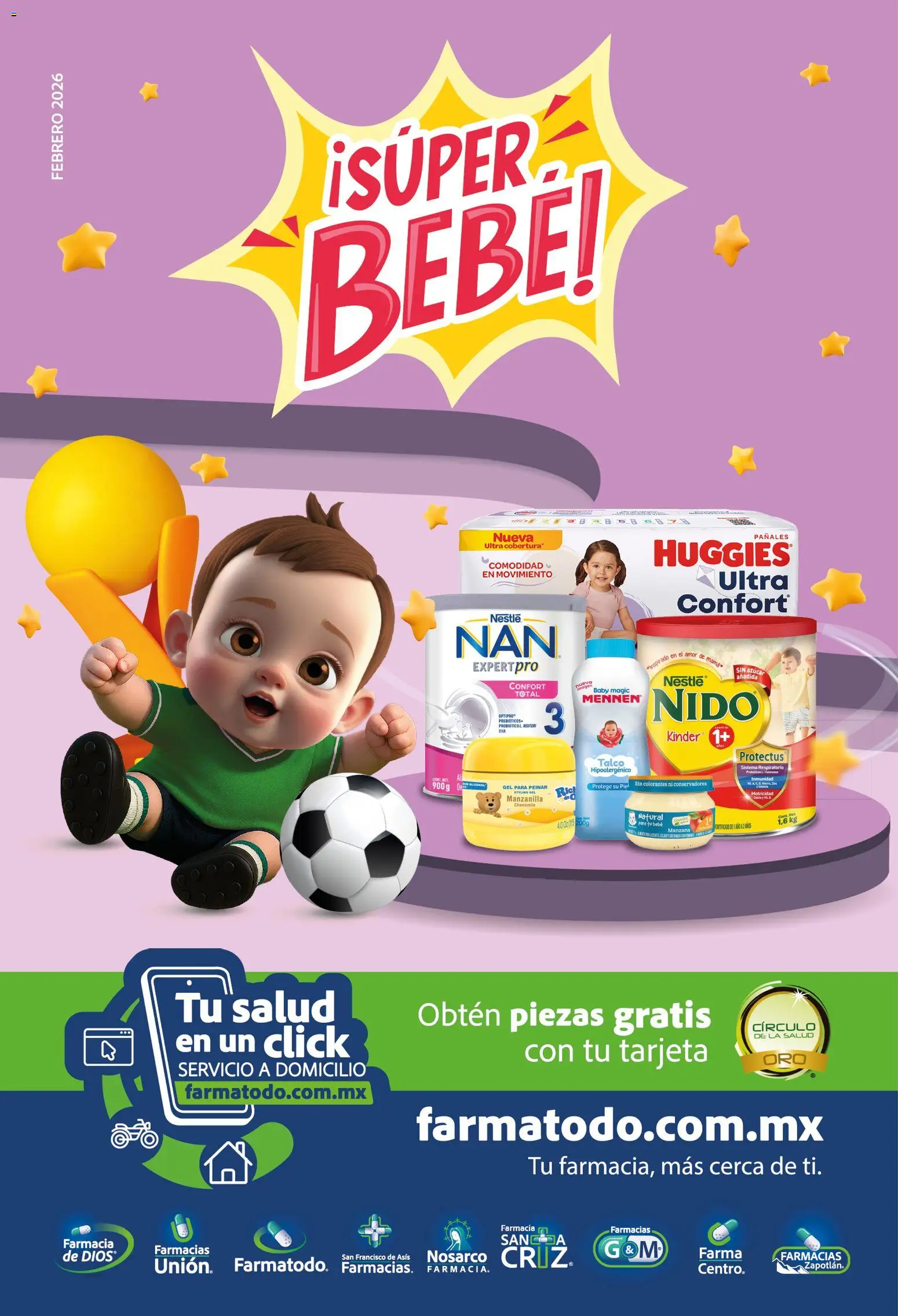 Nuevas ofertas de Farmacias Unión válidas en toda la República Mexicana desde el 01.02.2026. ¡Encuentra las mejores ofertas en Farmacias Unión catálogo! | Página: 1