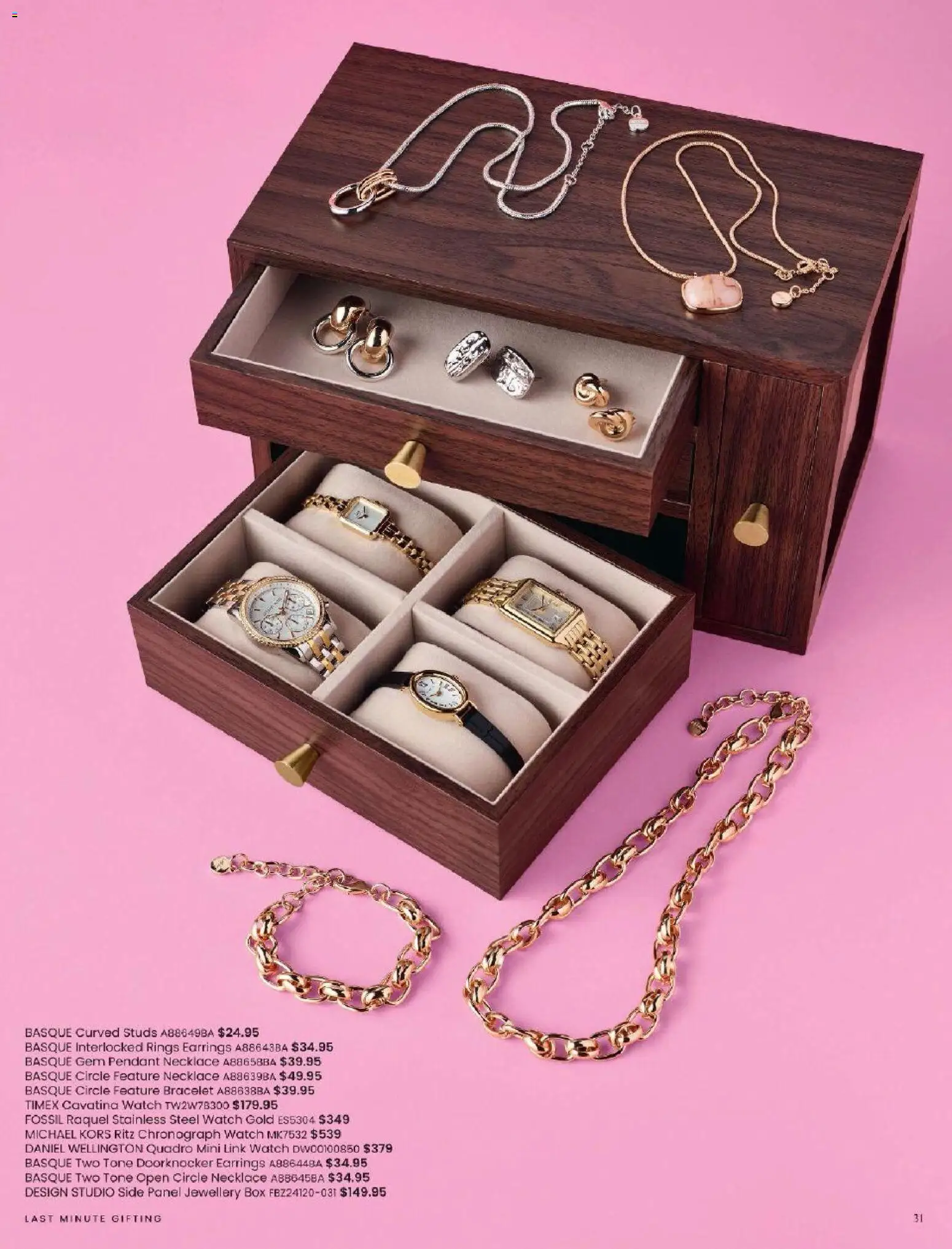 Myer catalogue - valid from 04.12.2025 | Page: 31 | Products: Bracelet, Box, Earrings, Pendant