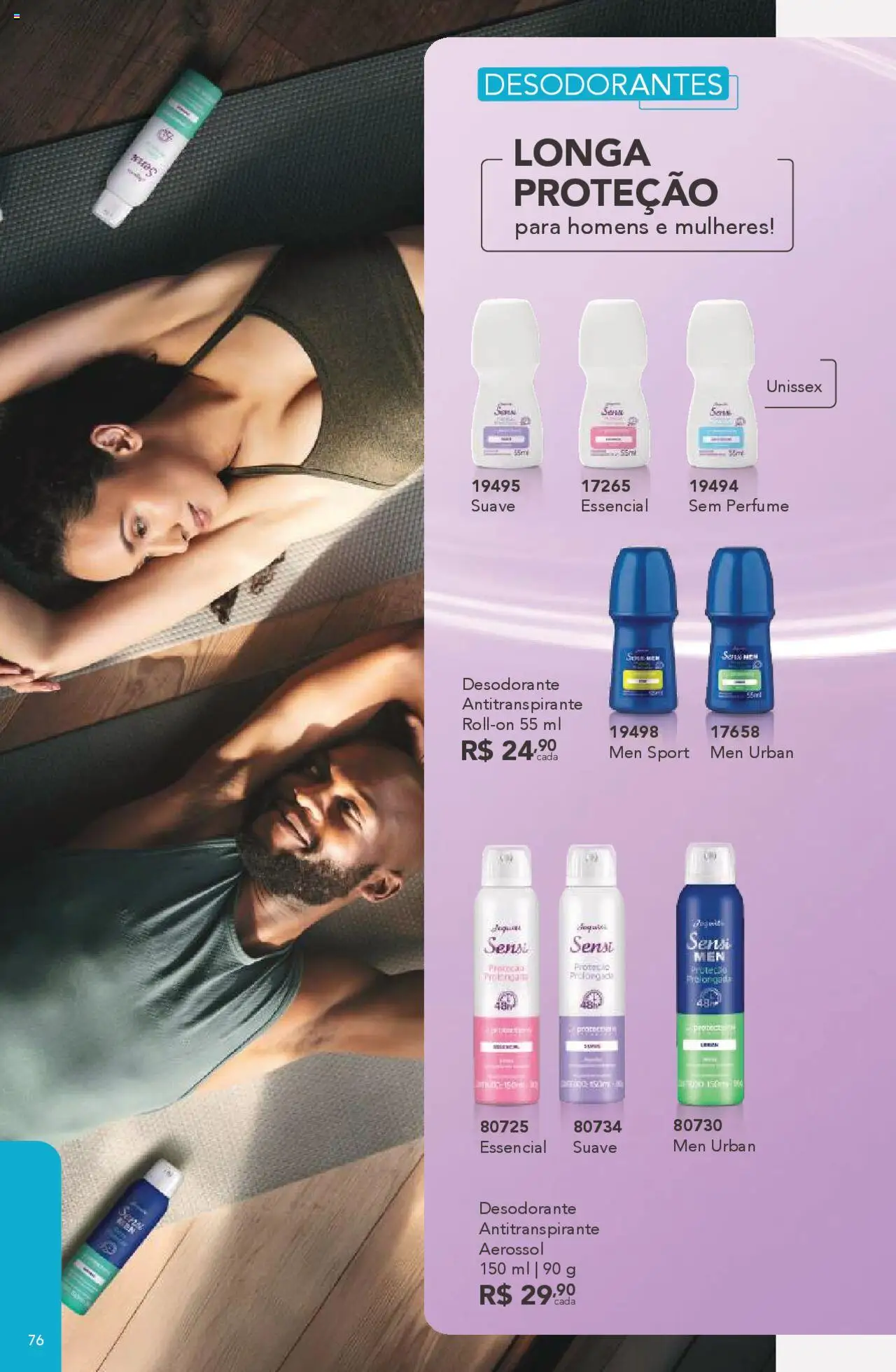 Jequiti Folheto - válido de 03.10.2025 | Página: 76 | Produtos: Perfume, Desodorante