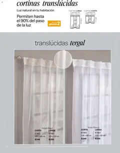 Vista previa de Vianney - Catálogo Invierno, nuevo folleto de la tienda, válido en México a partir del 15.08.2025 | Página: 152 | Productos: Cortinas