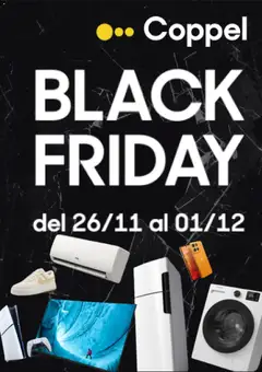 Vista previa Coppel - Black Fraiday válido desde el 26.11.2025
