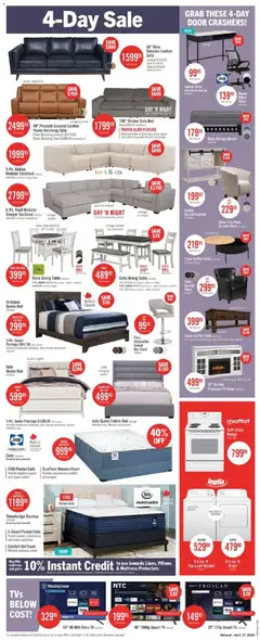 Preview of The Brick weekly flyer / circulaire from shop The Brick valid from 17.04.2026 | Page: 2