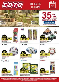 Vista previa Coto - Ofertas Hogar válido desde el 09.03.2026