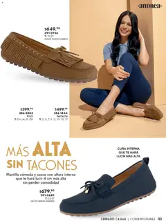 Vista previa de Andrea catálogo Calzado Dama, nuevo folleto de la tienda, válido en México a partir del 25.01.2026 | Página: 193 | Productos: Té, Cuna