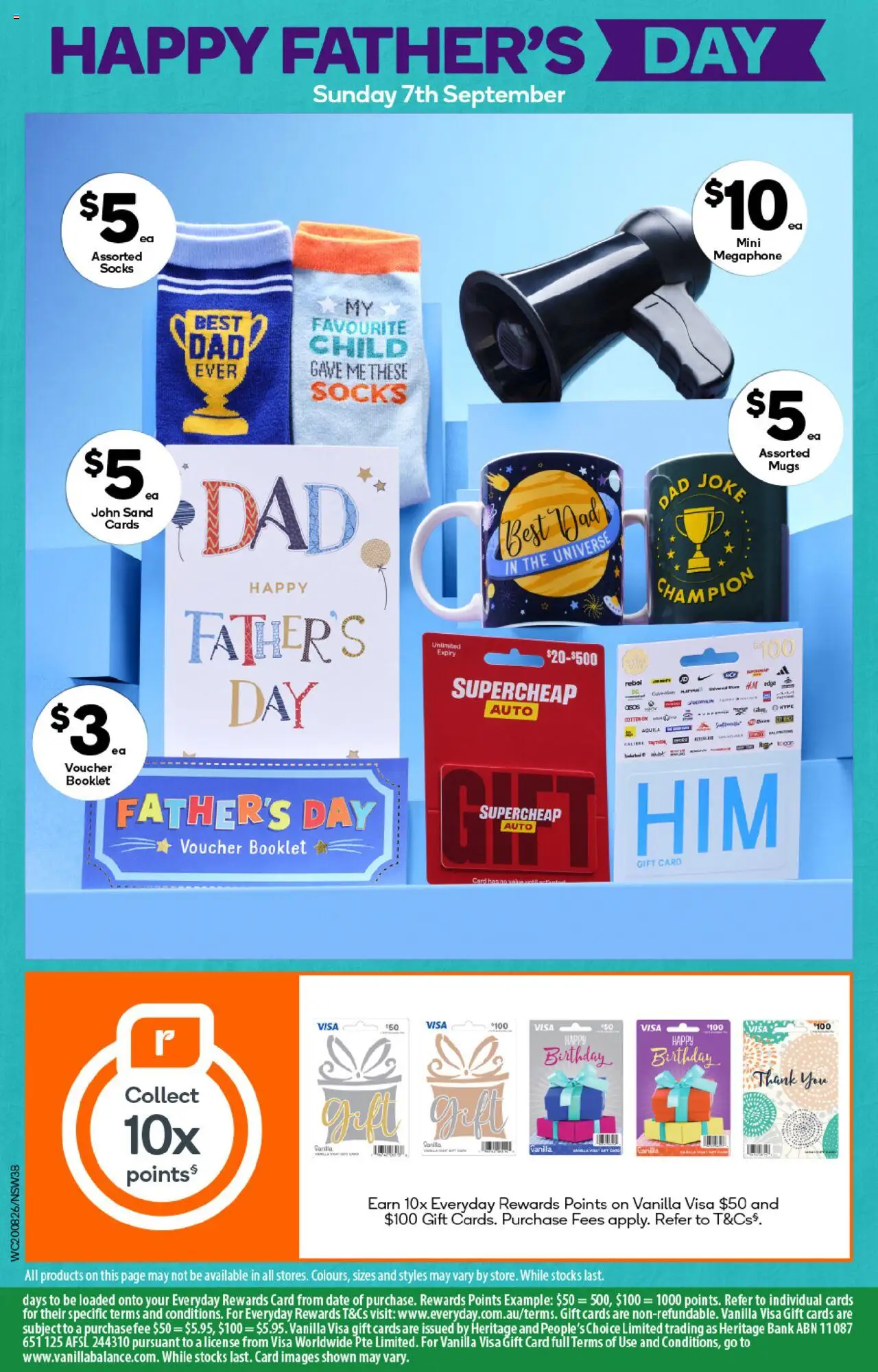 Woolworths catalogue - valid from 20.08.2025 | Page: 38 | Products: Socks, Date