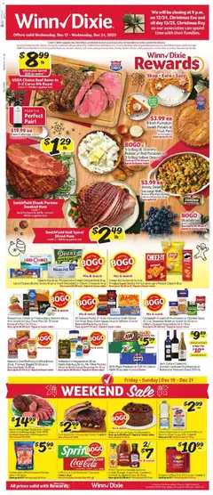 Preview of Winn Dixie weekly ads valid from 17.12.2025