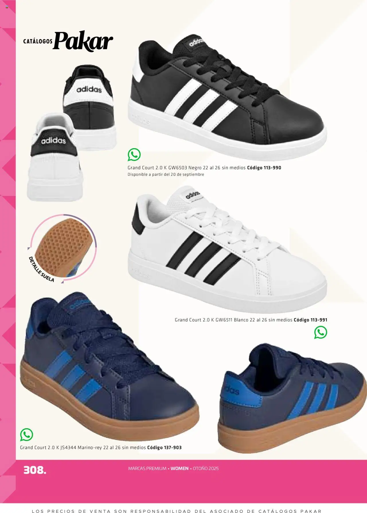 Nuevas ofertas de SC Pakar válidas en toda la República Mexicana desde el 29.08.2025. ¡Encuentra las mejores ofertas en SC Pakar - Catálogo Otoño Women! | Página: 308