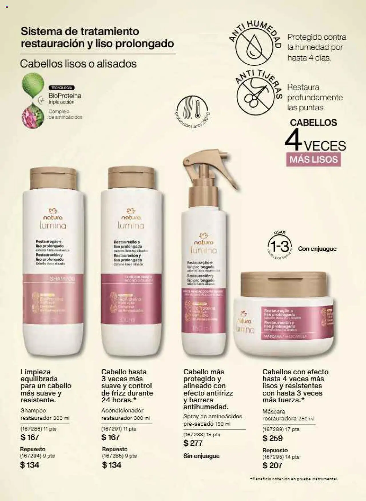 Nuevas ofertas de Natura válidas en toda la República Mexicana desde el 12.10.2025. ¡Encuentra las mejores ofertas en Natura - Campaña 16 2025! | Página: 136 | Productos: Máscara, Acondicionador