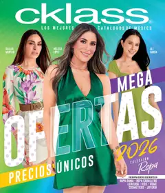 Vista previa de Cklass catálogo Mega Ofertas Ropa, nuevo folleto de la tienda, válido en México a partir del 12.01.2026