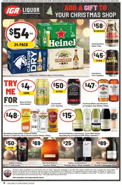 Preview of IGA Catalogue VIC - valid from 10.12.2025 | Page: 5 | Products: Bourbon, Vodka, Whiskey, Scotch