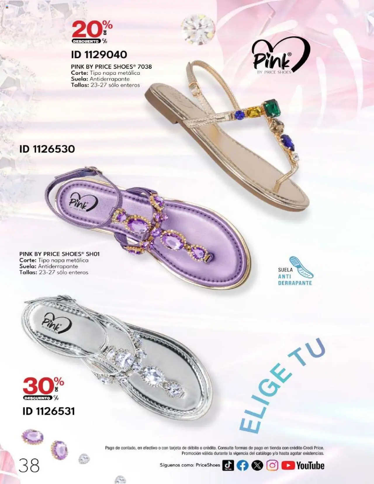 Nuevas ofertas de Price Shoes válidas en toda la República Mexicana desde el 28.04.2025. ¡Encuentra las mejores ofertas en Price Shoes catálogo Calzado PV 2025! | Página: 38